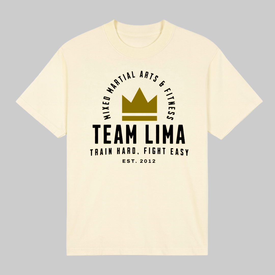 Train Hard Fight easy tee