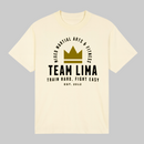 Train Hard Fight easy tee