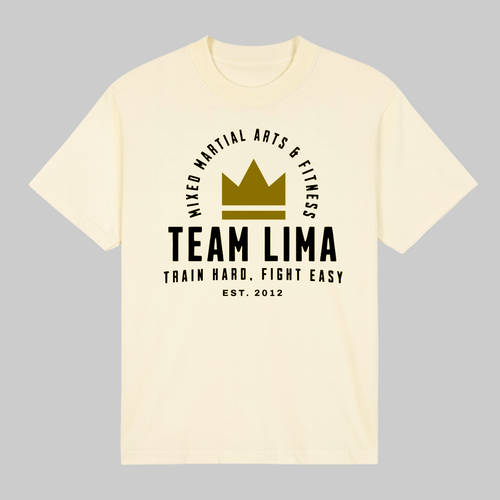 Train Hard Fight easy tee