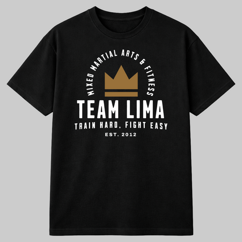 Train Hard Fight easy tee