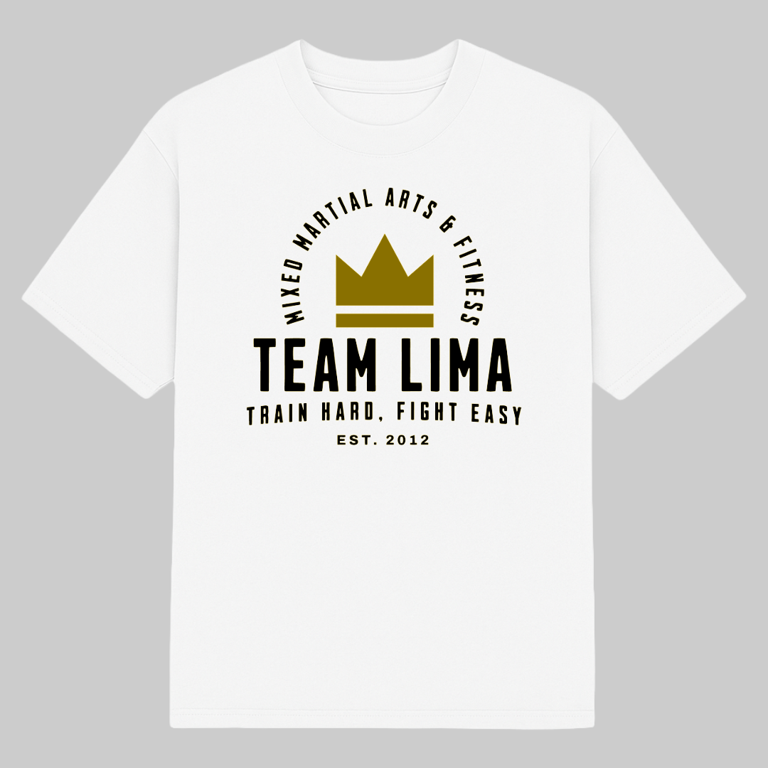 Train Hard Fight easy tee