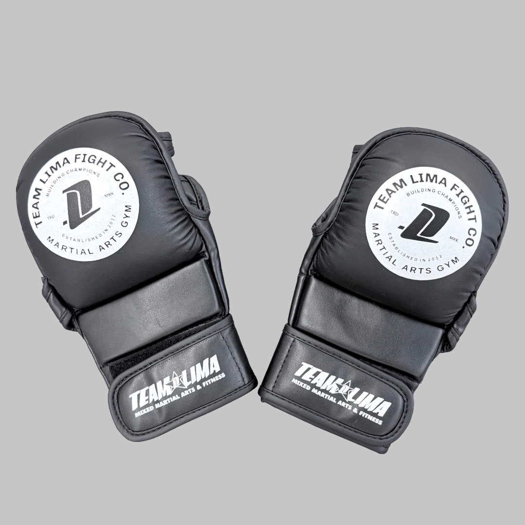 Black mma gloves